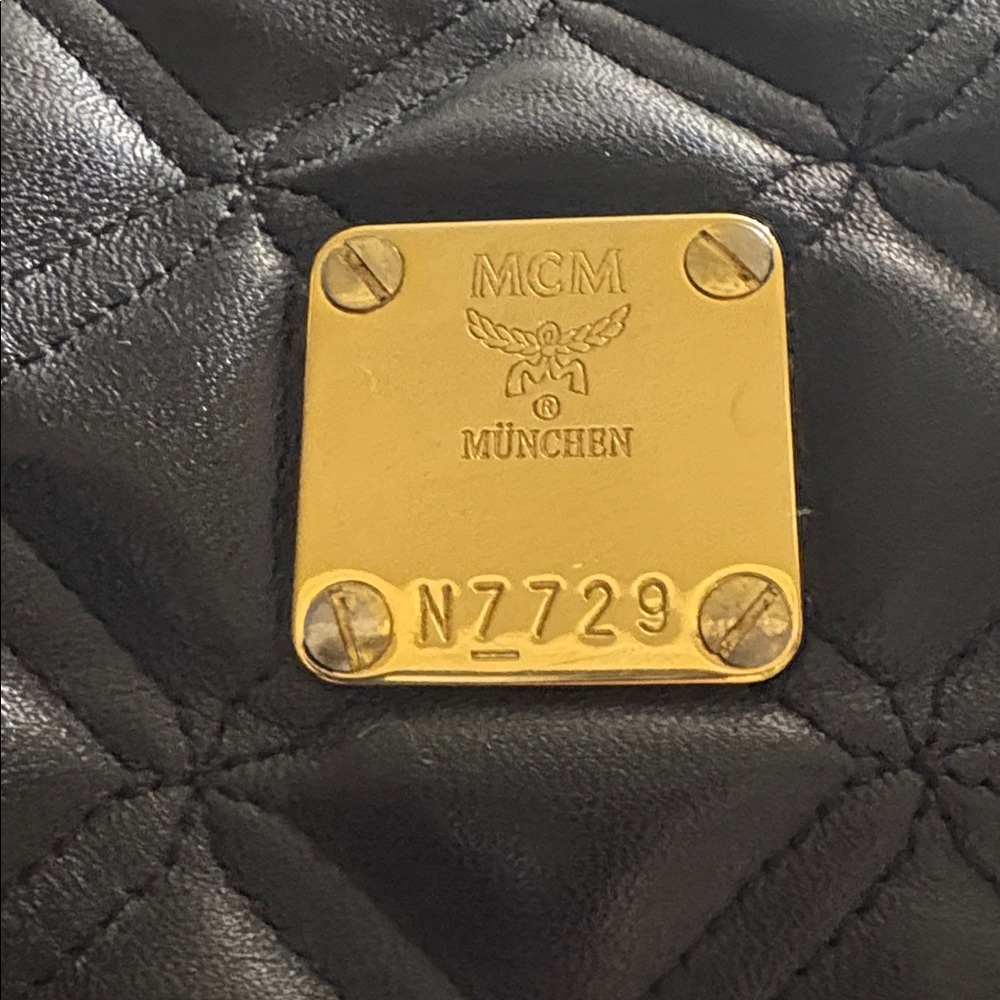MCM “Kiki” Quilted Leather Shoulder Bag - Picture 9 of 14